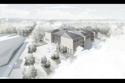 Birds eye view of Durham University's Centre for Teaching and Learning by FaulknerBrowns